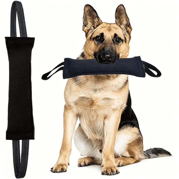 CYFW Tug of War Dog Toy with 2 Strong Handles Made of Durable Tear Resistant Stitches
