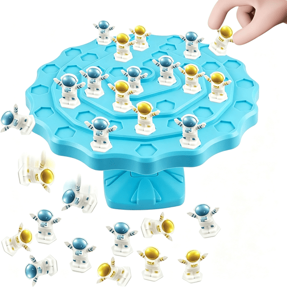CYFW Two-Player Interactive Balance Spaceman Game with Stacking Tree Challenge,Family Desktop Game for Teenagers and Adults Balance Spaceman Game