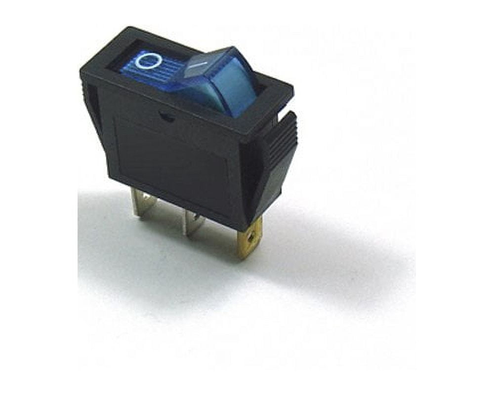 CYGUSA Illuminated 110VAC ON/Off Rocker Switch - Blue - Walmart.com