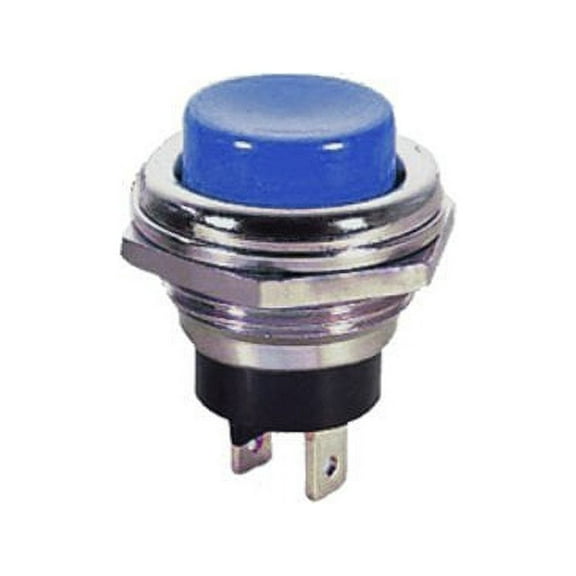 CYGUSA SPST Normally Closed Push Button Switch - BLUE