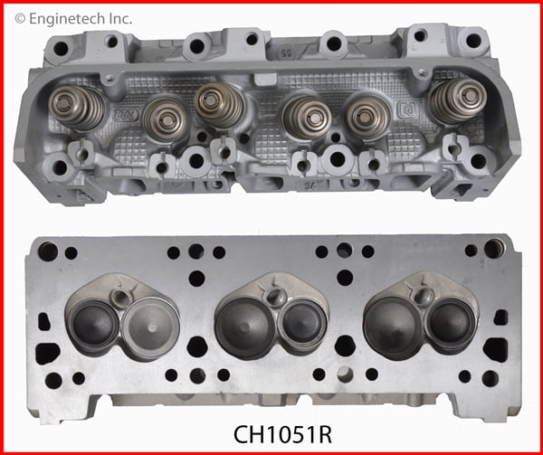 CYL HEAD COMPLETE GM CHEV