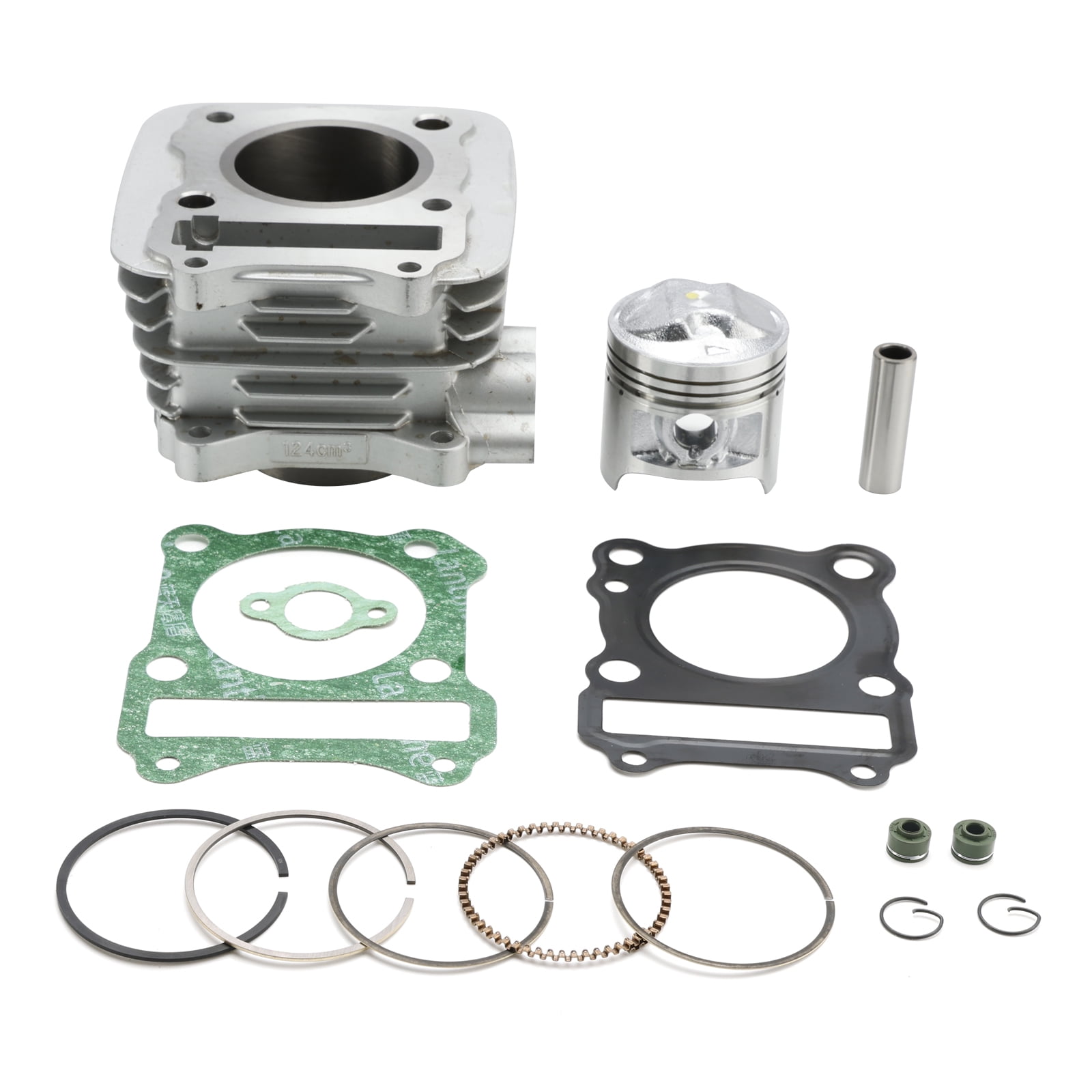 CYLINDER DOMED PISTON KIT 125CC FOR SUZUKI GZ125 1998-2013 DR125 S SE 1982-2000