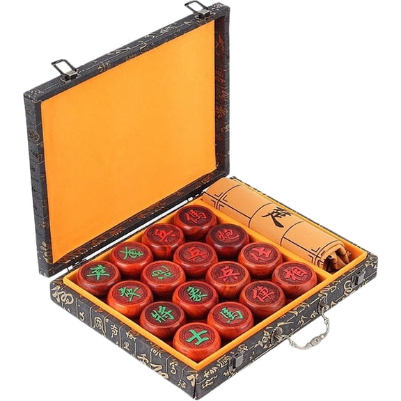 CYLINDSOME 1 Set of Household Adult Chess Interactive Tradition Chess Interesting Chess Set