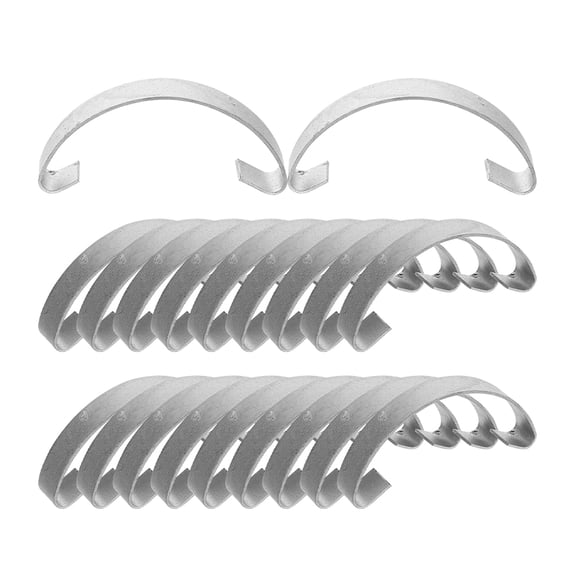 CYLINDSOME 30pcs Breeding Equipment Steel Wire Cage Door Hooks Creative Cage Door Hooks