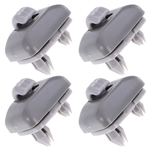 ORDDIART Sun Visor Mount Clip Sun Visor Hook Abs 4Pcs