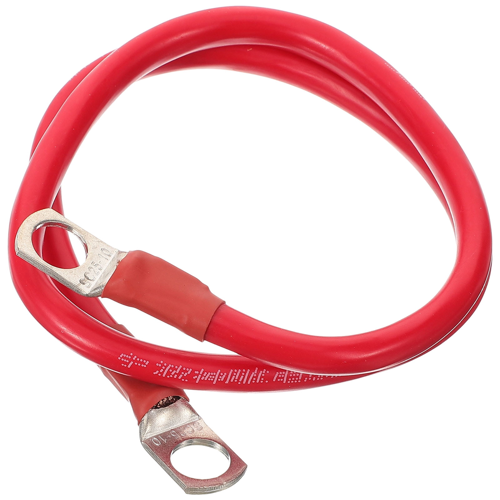 CYLINDSOME Battery Cable 0.5m Battery Power Inverter Cable Marine Rv Battery Cable With Lug