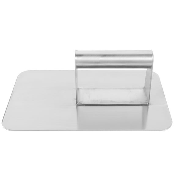 ORDDIART Plated Silver Burger Mold Press Stainless Steel with Non Stick Surface for Perfect Patties