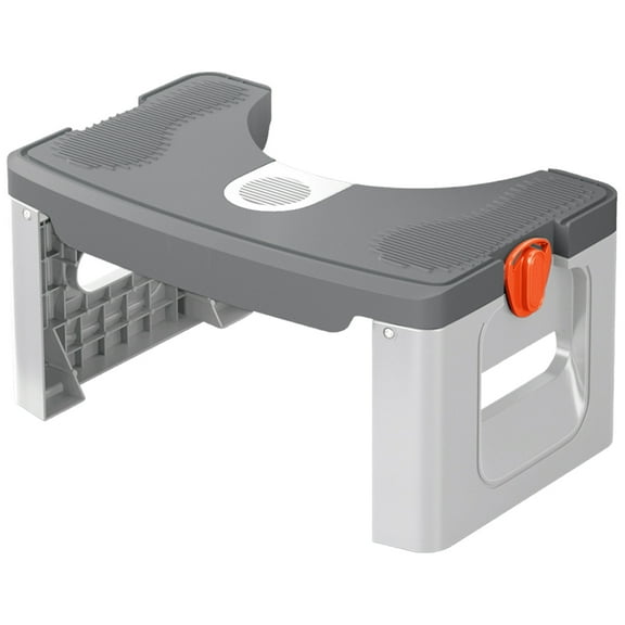 CYLINDSOME Foldable Footstool Bathroom Kitchen Foot Stool Bedroom Stool for Home Dorm