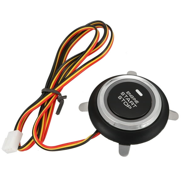 CYLINDSOME Push Button Starter Switch Engine Start Switch 12 Volt 50 Push To Start Button For Vehicle