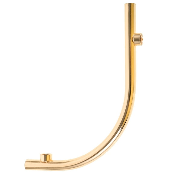 CYLINDSOME Threaded Lamp Pipe Curved Lighting Fixture Stem Replacement Lamp Replacement Part