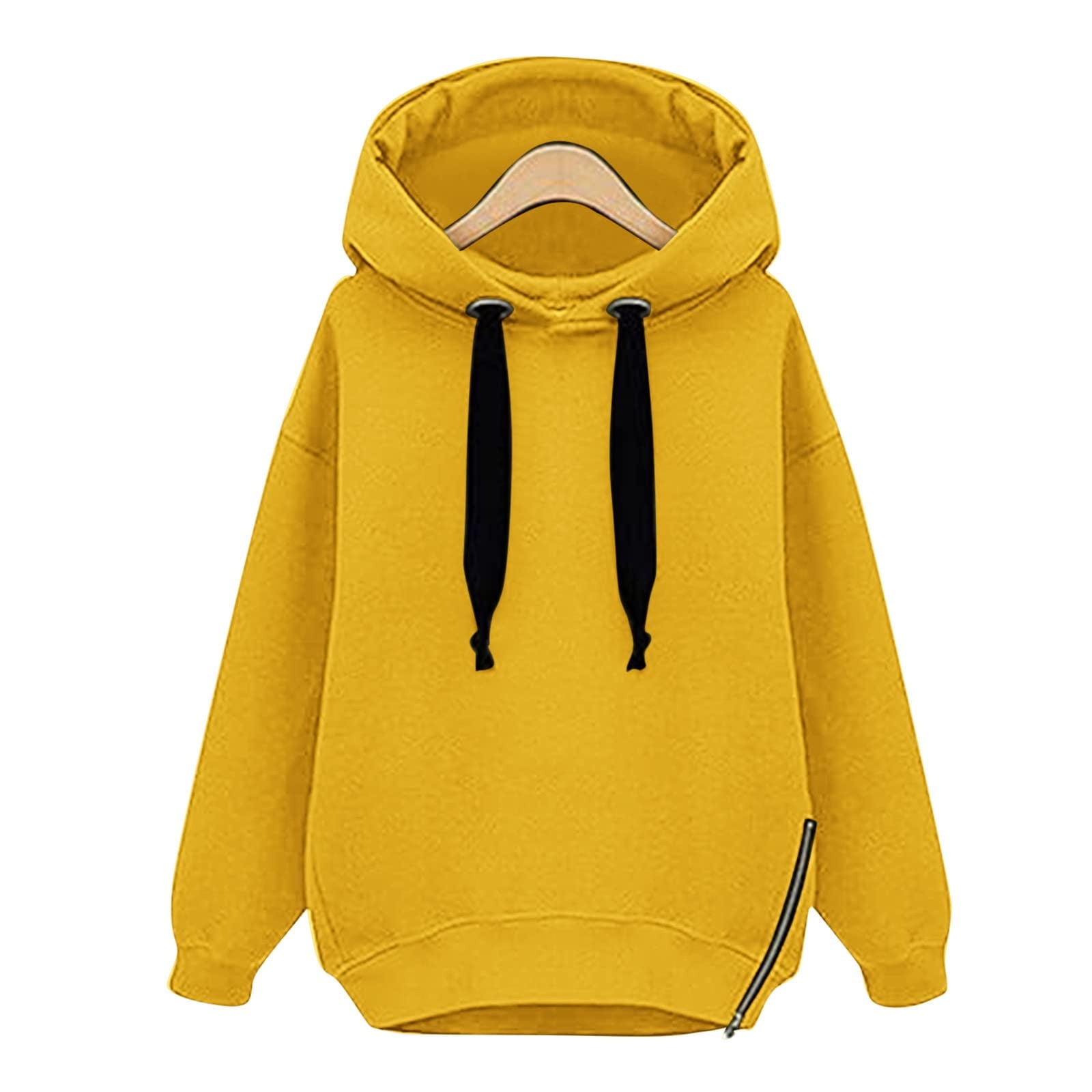 Plus size sale yellow sweatshirt