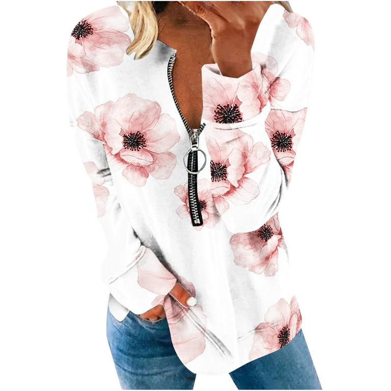 Cheap Dresses Under 10 Dollars for Women,Cute 2x Shirts Women's Pullover  Jacket Fashion Casual Sweatshirt Long Sleeve Printed Round Womens round