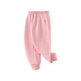 thumbnail image 1 of CYMMPU Kids Sweatpants for Fall , Midweight Cotton/Poly Fleece Pants for Boys, Cuffed Sweats Cotton Relaxed Fit Joggers Elastic Waistband Casual Sweatpants with Pockets Pink 12-13 Years, 1 of 3