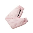 thumbnail image 1 of CYMMPU Kids Winter Snow Pant with Lined Fleece Waterproof Puffer Down Pants Zip Pocket Warm Trousers Thermal Elastic Waistband Insulated Puffer Pants Pink 11-13 Years, 1 of 3