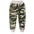 thumbnail image 1 of CYMMPU Little Girls Boys Fashion Casual Harem Pants Comfy Joggers Pants Toddler Boys' Drawstring Elastic Waist Cotton Casual Sweatpants Camouflage 6 Years, 1 of 7