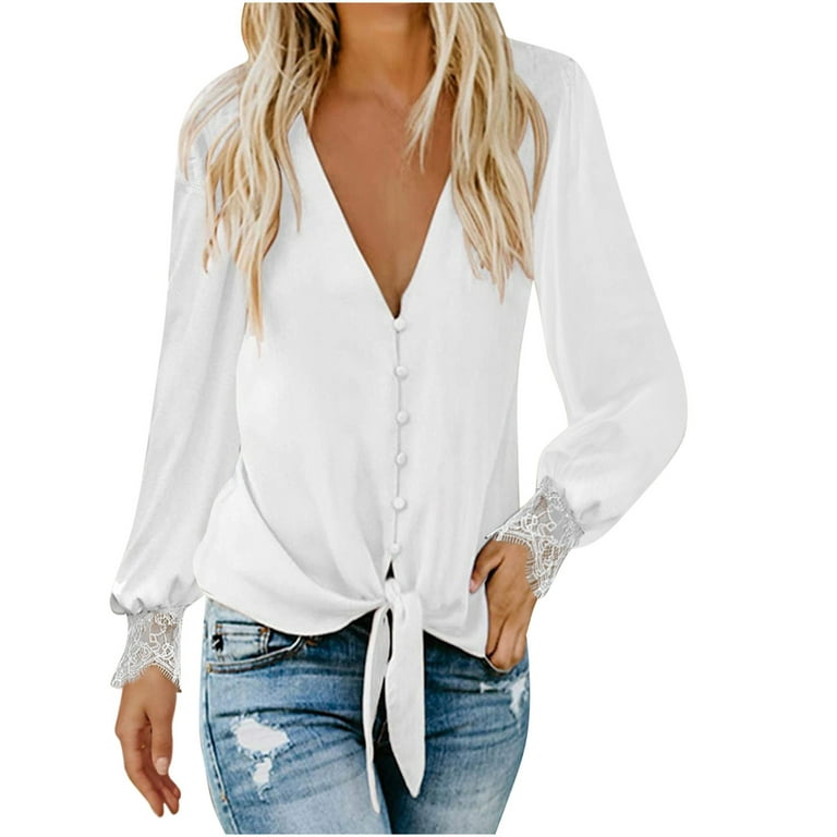 Front tie sweatshirt discount