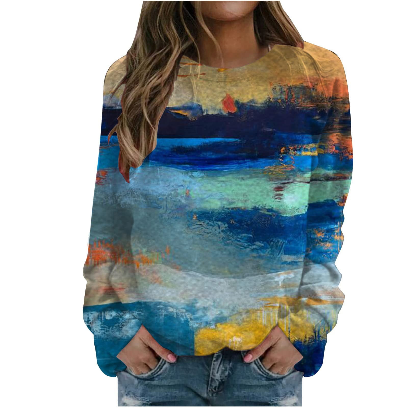 Ombre tie dye sweatshirt sale
