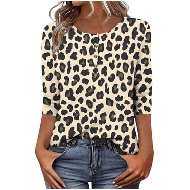 Long Sleeve Peasant Blouse Boho Linen Blouse For Women - 3/4 Sleeve Flowy Babydoll Peasant Top Button Up Bohemian Top