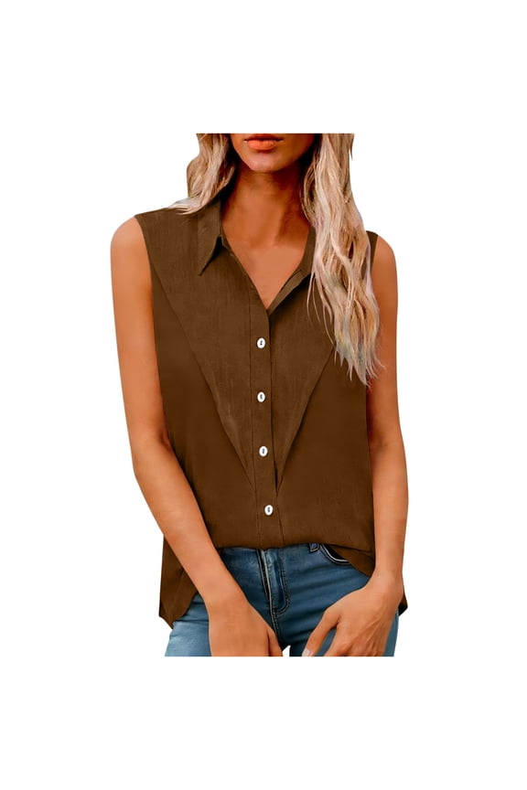 Women's Open Back Drawstring Cami, Spaghetti Strap Tank Top with Low Back & Tie Detail, Casual Summer Beach Wear Coffee S