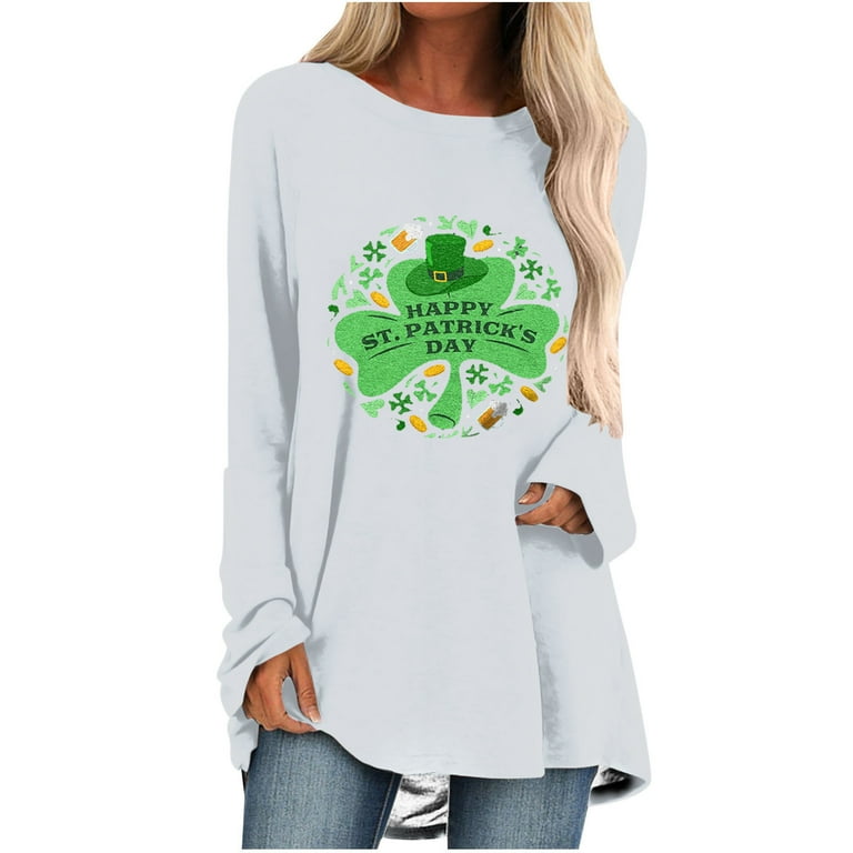 CYMMPU Women's Round Neck Plus Size Tees Clearance Going out Tops