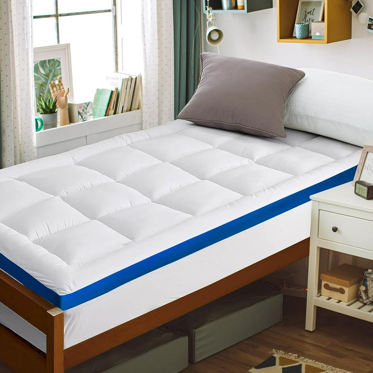 CYMULA Mattress Topper Twin Pillow Top Mattress Topper Twin Size
