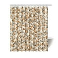 thumbnail image 1 of CYNLON Beach Pebbles Abstract Pattern Bathroom Bathroom Decor Bath Shower Curtain 60x72 inch, 1 of 1