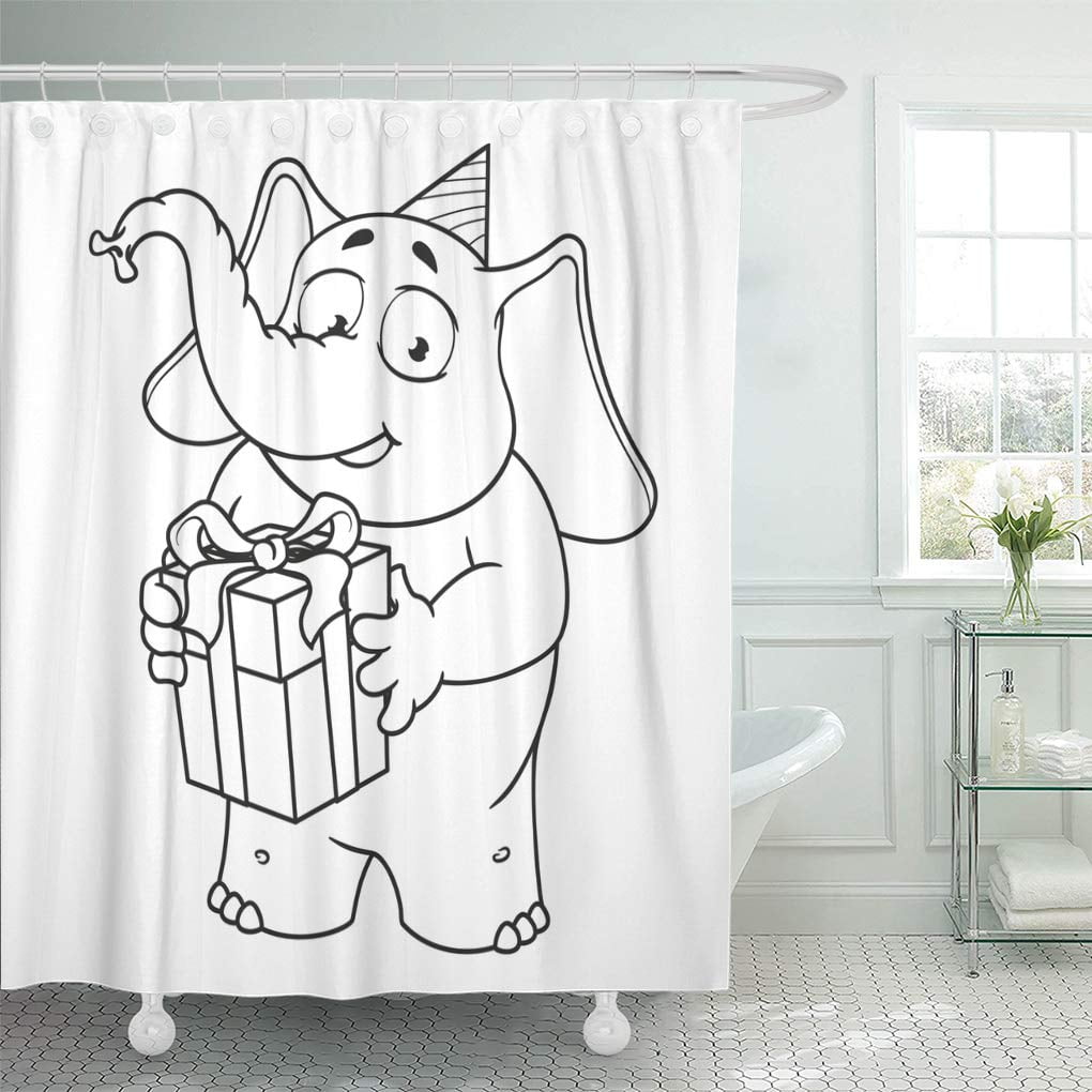 CYNLON Gray Anniversary Big Collection Cartoon Characters of Elephants