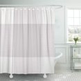 thumbnail image 1 of CYNLON Modern Farmhouse Gray Buffalo Bathroom Bath Plaid Rustic Bathroom Decor Bath Shower Curtain 66x72 inch, 1 of 1