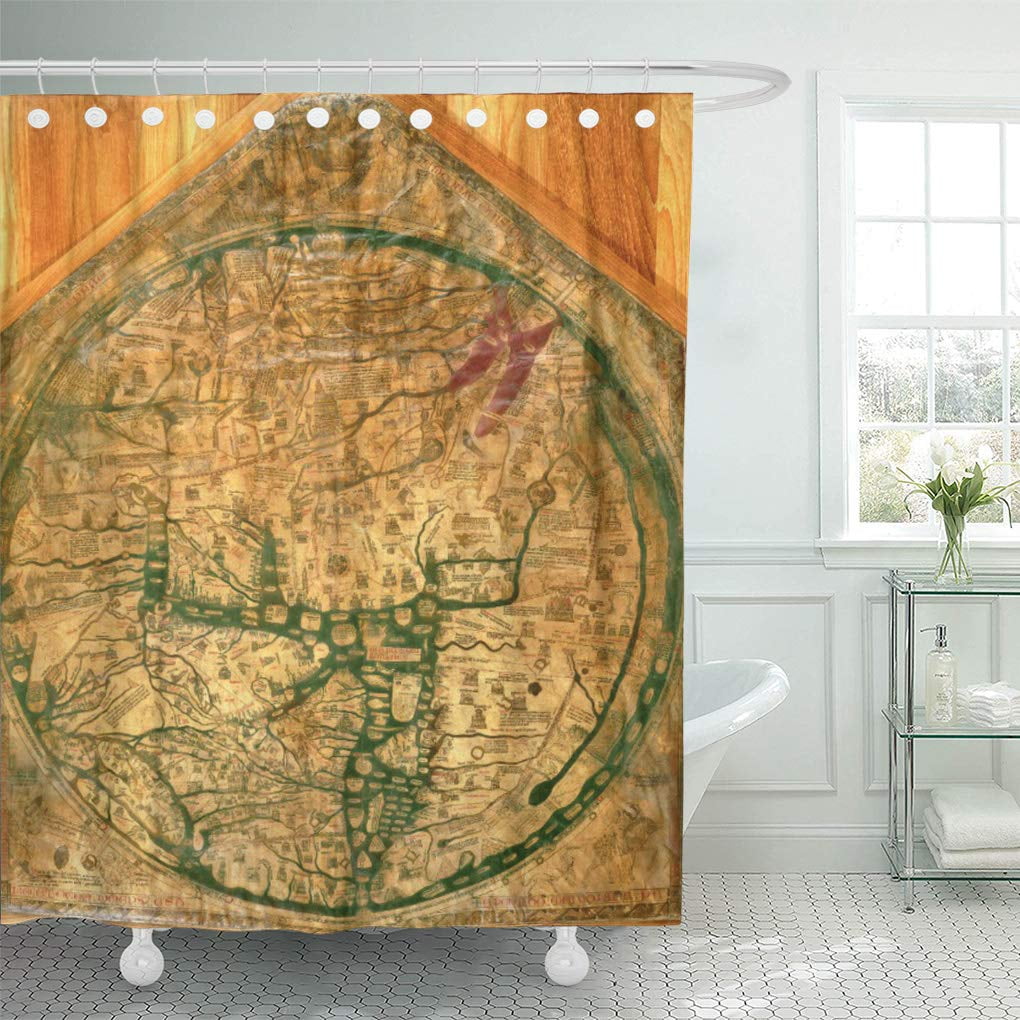 CYNLON Richard Mappa Mundi C Haldingham 1290 World Map Medieval