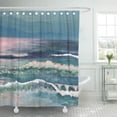 thumbnail image 1 of CYNLON Sea Cricketdiane Beach Cricket Nautical House Bathroom Decor Bath Shower Curtain 60x72 inch, 1 of 1