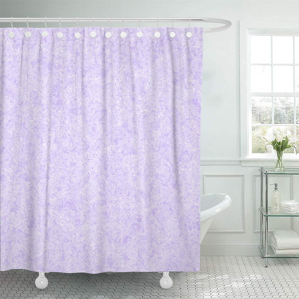 CYNLON Simple Light Purple Pattern Lilac Lavender Color Pale Pastel Bathroom  Decor Bath Shower Curtain 66x72 inch - Walmart.com, image size:1020x1020