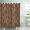 thumbnail image 1 of CYNLON Striped Nature Narrow Wavy Lines Bark Branches of Trees Bathroom Decor Bath Shower Curtain 60x72 inch, 1 of 1