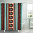 thumbnail image 1 of CYNLON Tribal Southwest and 301749 Patterns Geometric Designs Bathroom Decor Bath Shower Curtain 60x72 inch, 1 of 1