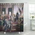 thumbnail image 1 of CYNLON United Signing The Us Constitution by States Patriotic Patriotism Bathroom Decor Bath Shower Curtain 60x72 inch, 1 of 1
