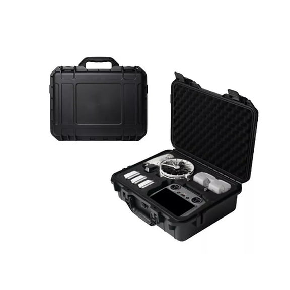 CYNOVA Waterproof Carrying Case for DJI Flip Hard Shell Shockproof Travel Storage Box with Custom Foam Insert for Drone, Controller, Batteries & Accessories