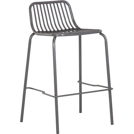 CYPRESS OUTDOOR COUNTER STOOL - DARK GREY (Set of 2)