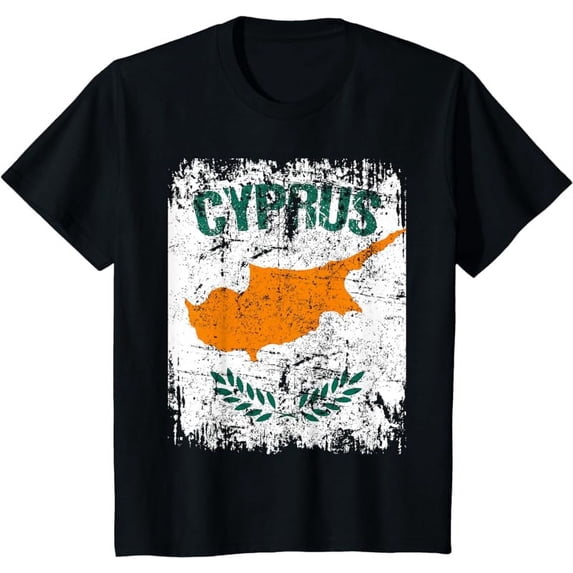 CYPRUS Flag Vintage Distressed CYPRUS T-Shirt