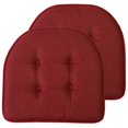 thumbnail image 1 of CYQ-LELINTA17x16 Inches Metal Chairs Cushions with Ties Set of 4, 6 or 12 Non-Slip Metal Dining Chair Pads Kitchen Chair Cushions with Machine Washable Cover - Multipack Cushions, 1 of 5
