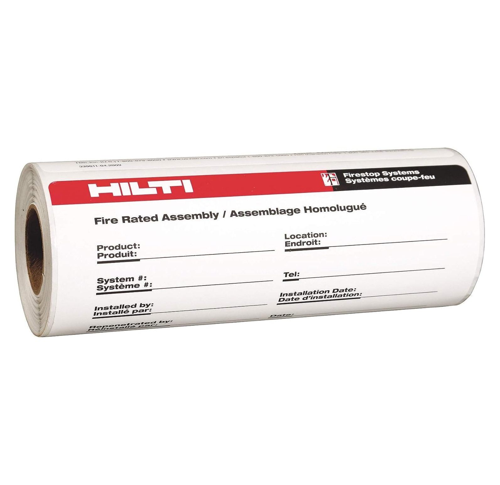 CYQUIO 339611 Firestop System Adhesive Labels firestop fire Protection