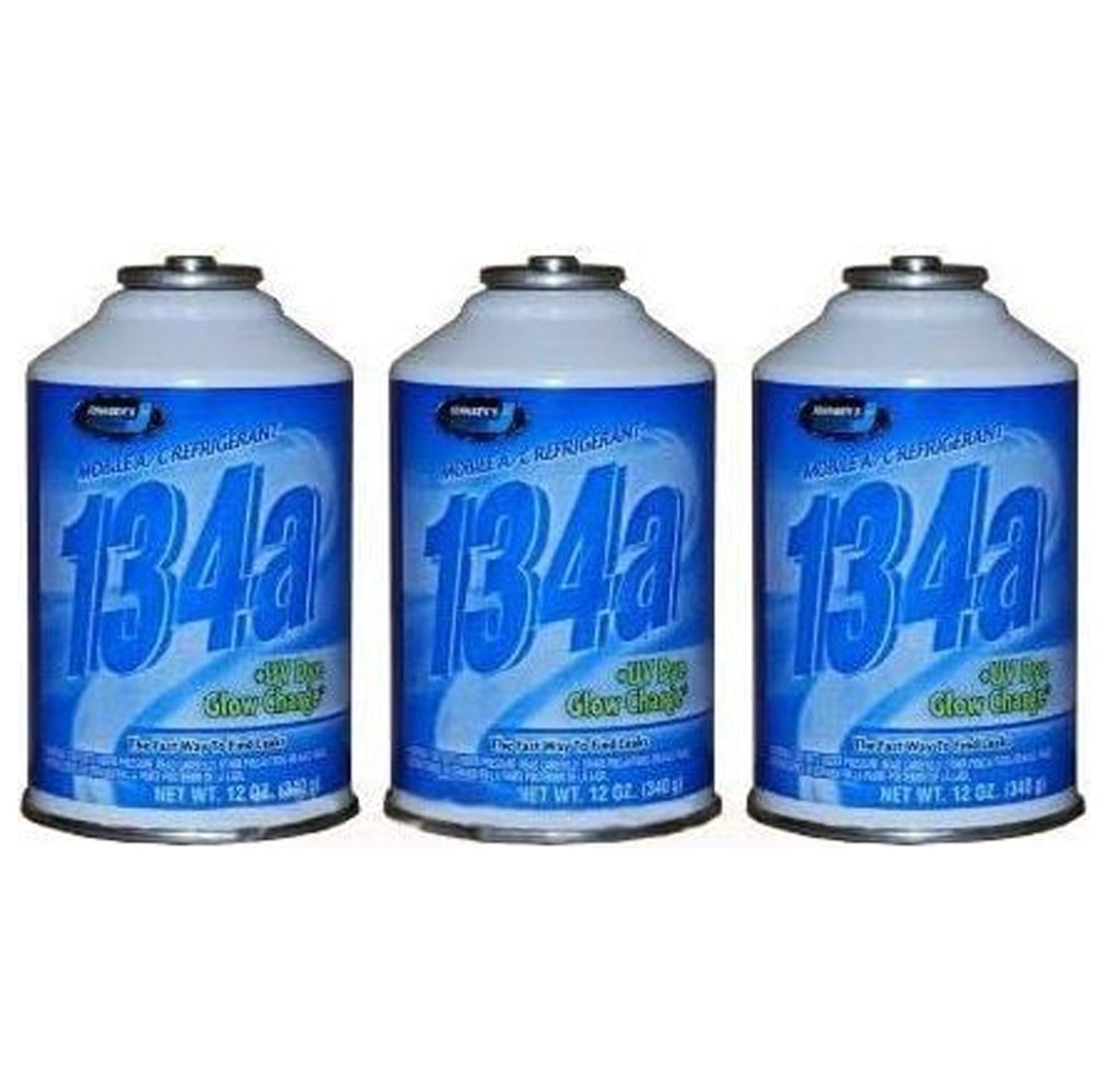 CYQUIO 6313 R134a Refrigerant w/UV Dye for MVAC use in a 12oz Self