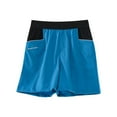 thumbnail image 1 of CYRBOKO Athletic Shorts for Boys, Thin Elastic Waist Comfy Basketball Sports Shorts Blue Size 10-12 T, 1 of 3