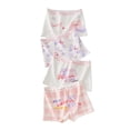 thumbnail image 1 of CYRBOKO Boxers for Girls, Comfy 4PC Elastic Waist Cotton Underwear for Girls White Size 14-15 T, 1 of 3