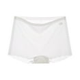 thumbnail image 1 of CYRBOKO Boxers for Girls, Elastic Waist Soft Thin Breathable Girls Underwear White Size 10-12 T, 1 of 2