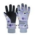thumbnail image 1 of CYRBOKO Boys Gloves, Cotton Thermal Athletic Waterproof Winter Gloves White Size 4-6 T, 1 of 2