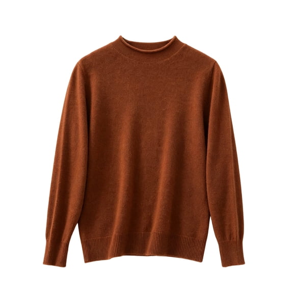 CYRBOKO Boys Knittd Sweaters, Crewneck Soft Warm Long Sleeve Fall Winter Tops Khaki Size 3-4 T