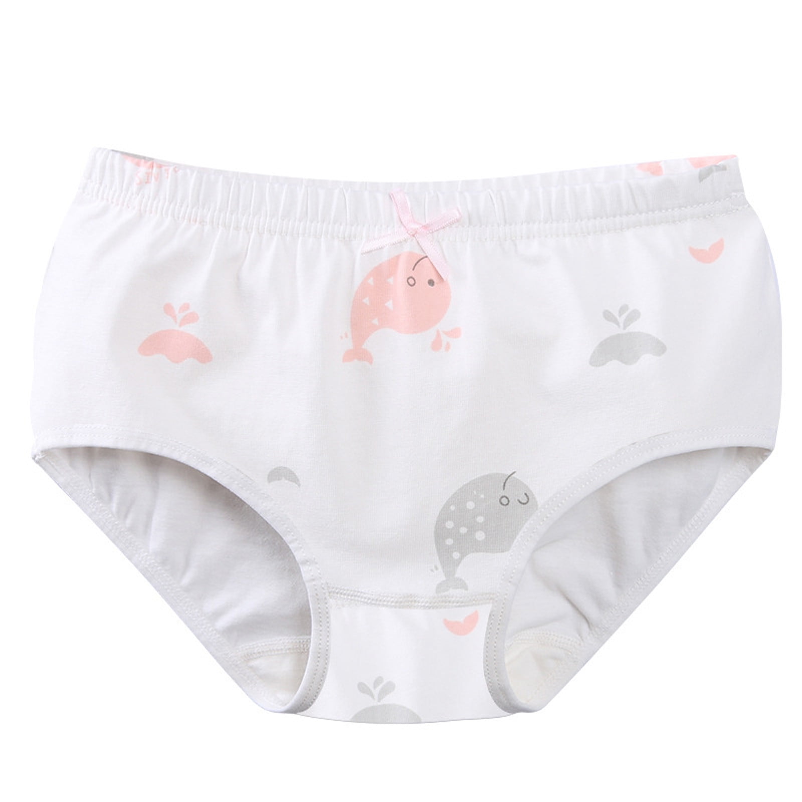 CYRBOKO Briefs for Girls, Stretchy Soft Elastic Waist Cotton Girls ...