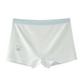 thumbnail image 1 of CYRBOKO Girls'Boxers, Soft Lightweight Cotton Elastic Waist Girls Underwear White Size 14-15 T, 1 of 5