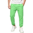 thumbnail image 1 of CYRBOKO Girls Sweatpants, Drawstring Elastic Waist Casual Fall Winter Kids Joggers Green Size 9-10 T, 1 of 4