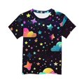 thumbnail image 1 of CYRBOKO Graphic Tees for Boys, Crewneck Breathable Casual Short Sleeve Summer T-shirts Multicolor Size 5-6 T, 1 of 4