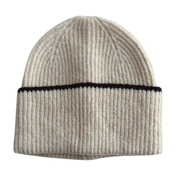 CYRBOKO Toddler Boys Beanies, Knitted Stretchy Thermal Cotton Winter Hats 2-6 T Size 2-6 T